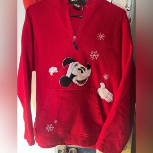 Disney Red Mickey Fleece Jacket